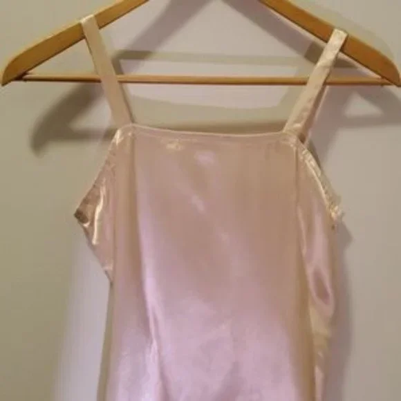 Vintage Satin Dress Long - Picture 2 of 11